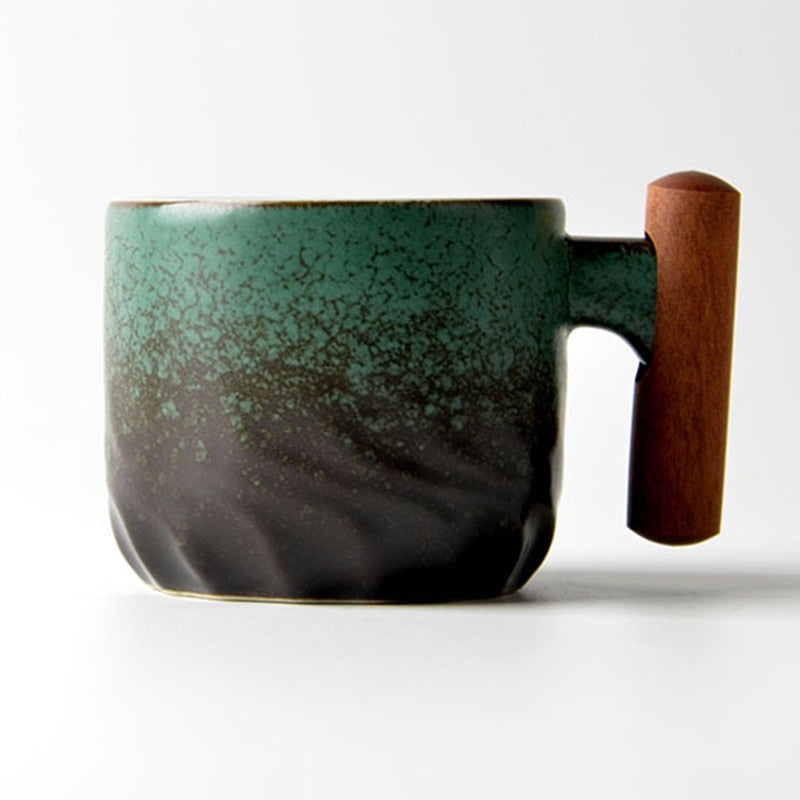 Handmade Retro Ceramic Espresso Mug