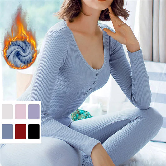 Women's Thermal Pajama Set"