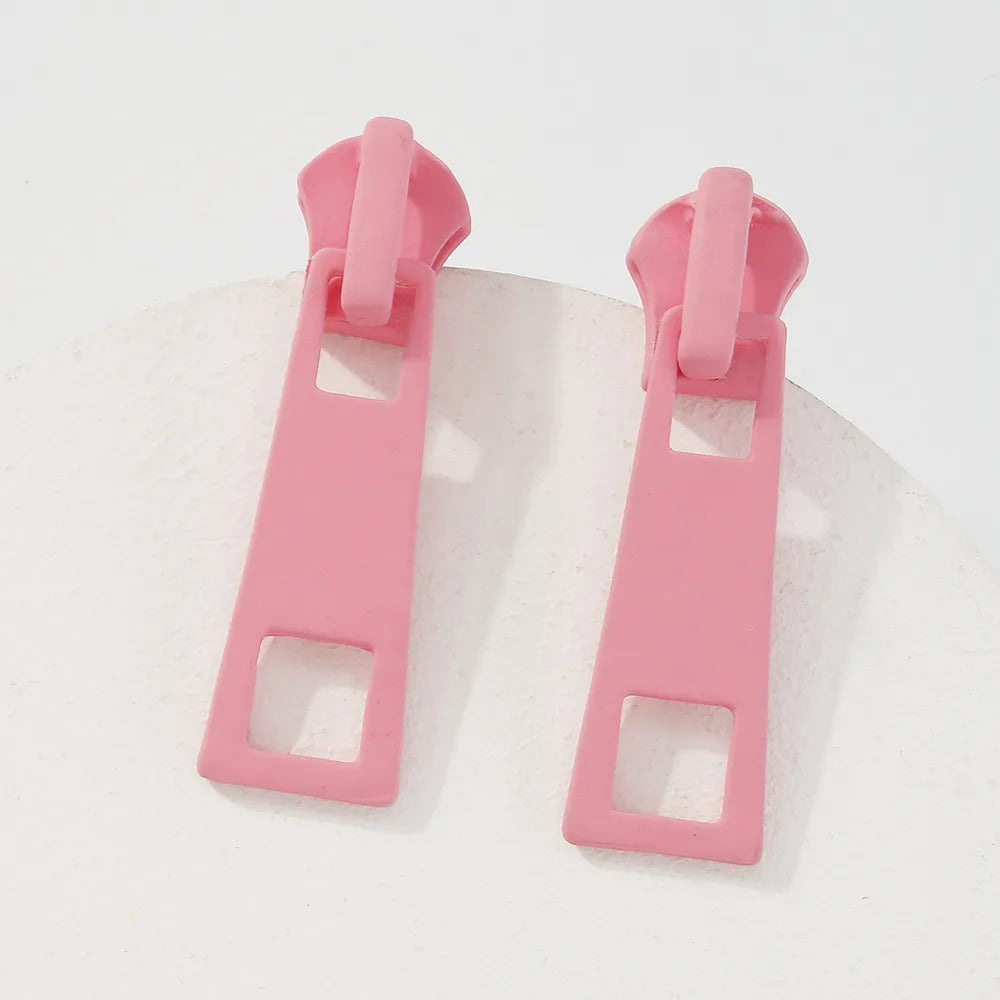 Zipper Stud Earrings