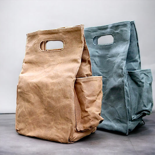 The Tonto Waxed Canvas Lunch Bag