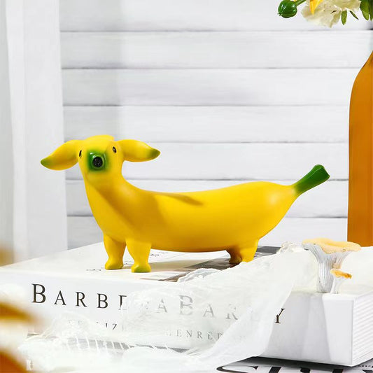 Creative Banana Dog Statue